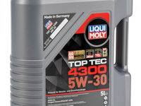 Ulei Motor Liqui Moly Top Tec 4300 5W-30 5L 3741 SAN7806