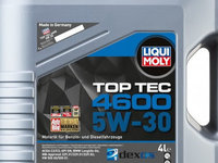 Ulei Motor Liqui Moly Top Tec 4600 5W-30 4L 3763 SAN7350