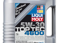 Ulei motor Liqui Moly Top Tec 4600 5W30 5L 3756 piesa NOUA