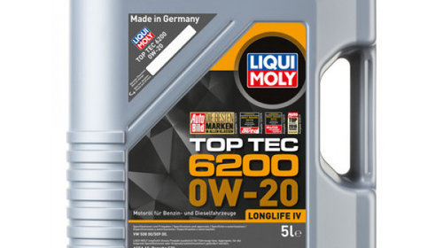 Ulei motor Liqui Moly Top Tec 6200 LL lV 0W20