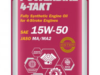 Ulei Motor Mannol 4T Powerbike 4-Takt 15W-50 4L MN7832-4ME