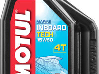 Ulei Motor Marine Motul Inboard Tech 4T 15W-50 2L 101741