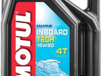 Ulei Motor Marine Motul Inboard Tech 4T 15W-50 5L 101743