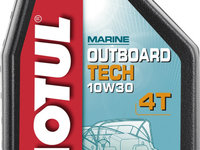 Ulei Motor Marine Motul Outboard Tech 10W-30 4T 1L 106453