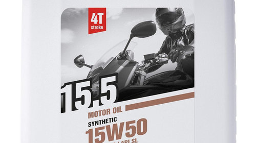 Ulei Motor Moto Ipone 15.5 4T 15W-50 Semi-Syntetic 4L 800063