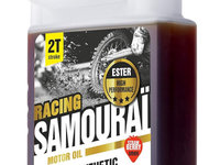 Ulei Motor Moto Ipone Samourai Racing Strawberry 2T 100% Synthetic 1L 800090