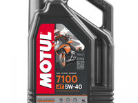 Ulei Motor Moto Motul 7100 4T Ester 5W-40 4L 104087