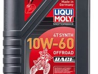 Ulei motor motociclete Liqui Moly 10W60 , Sintetic Offroad Race 4T, 1L