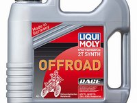 Ulei motor motociclete Liqui Moly sintetic pentru motor in 2 timpi, Motorbike 2T OffRoad, 4L