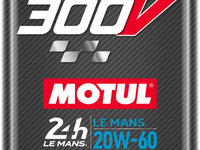 Ulei Motor Motul 300V 24H Le Mans Ester Core® Technology Car Racing Motor Oil 20W-60 5L 110828