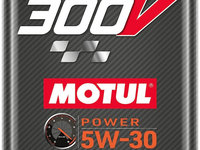 Ulei Motor Motul 300V Ester Core® Technology Car Racing Motor Oil 4T 5W-30 5L 110815