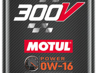 Ulei Motor Motul 300V Power Ester Core® Technology Car Racing Motor Oil 0W-16 2L 110855