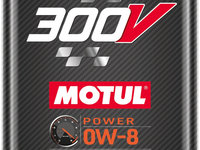 Ulei Motor Motul 300V Power Ester Core® Technology Car Racing Motor Oil 0W-8 2L 110854