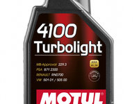 Ulei Motor Motul 4100 Turbolight 10W-40 1L 108644