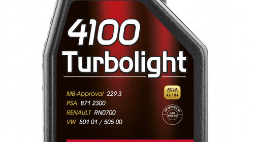 Ulei Motor Motul 4100 Turbolight 10W-40 1L 10
