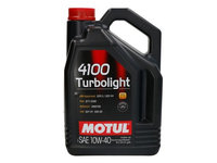 Ulei motor Motul 4100 Turbolight 10W40 5L 4100 TURBOLIGHT 10W40 5L piesa NOUA