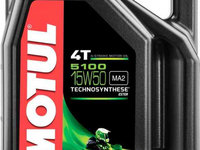 Ulei Motor Motul 4T 5100 15W-50 Technosynthese MA2 4L 104083