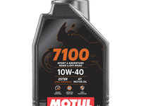 Ulei Motor Motul 7100 4T 100% Syntetic 10W-40 1L 104091