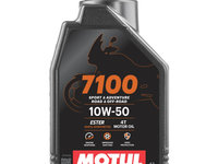 Ulei Motor Motul 7100 4T 100% Syntetic 10W-50 1L 104097