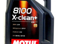 Ulei Motor Motul 8100 X-Clean+ 5W-30 5L 106377 SAN7335