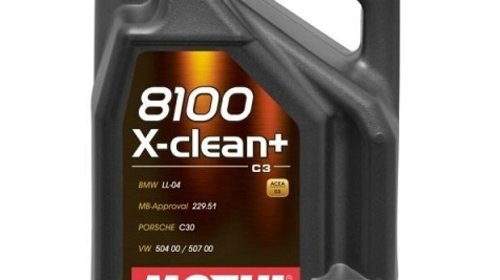 Ulei motor MOTUL 8100 X-clean+ 5W30 (5L)