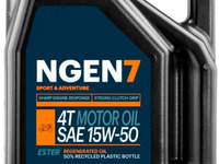 Ulei Motor Motul Ngen 7 4T Motor Oil 15W-50 4L 111825