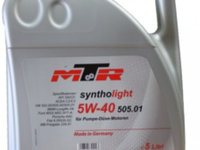 Ulei motor Mtr Syntholight 10W-40 505.01 5L SAN7411