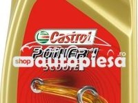 Ulei motor pentru motociclete Castrol Power 1 Scooter 2T 1L 14E960 piesa NOUA