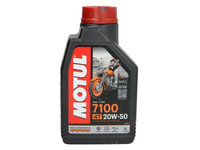 Ulei motor pentru motociclete Motul Ester 7100 20W50 4T 1L 710020W501L piesa NOUA