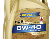 Ulei Motor Ravenol HCS 5W-40 5L 1112105-005-01-999