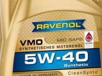 Ulei Motor Ravenol VMO 5W-40 4L 1111133-004-01-999 SAN7362