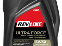 Ulei Motor RWJ Rev Line Ultra Force 5W-30 1L ULTRA F. C3 5W30 1L