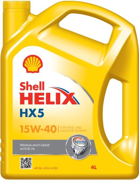Ulei motor shell helix hx5 15w40 4L