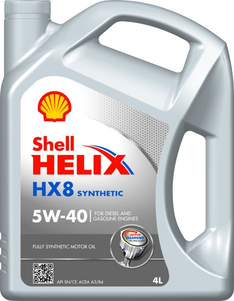 Ulei motor shell helix hx8 5w40 4l