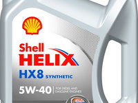 Ulei motor shell helix hx8 5w40 4l