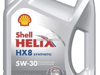 Ulei motor SHELL Helix HX8 SYN 5W30 SN 5L 550048100 piesa NOUA