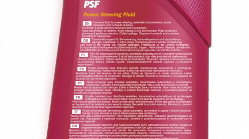 Ulei Transmisie Automata Mannol ATF-A PSF Power Steering Fluid 1L MN8203-1