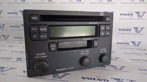 Unitate audio originala VOLVO HU605 S40 V40