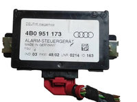 Unitate de control al alarmei Audi A3 S3 8L 4B0951173
