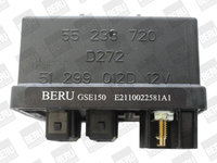 Unitate de control bujii incandescente GSE150 BERU pentru Fiat Panda Fiat Fiorino Fiat Qubo Fiat Doblo Fiat Punto Alfa romeo 166 Fiat Multipla Alfa romeo 147 Alfa romeo 156 Fiat Ducato Alfa romeo Gt Alfa romeo 159 Alfa romeo Brera Fiat Bravo Fiat Rit