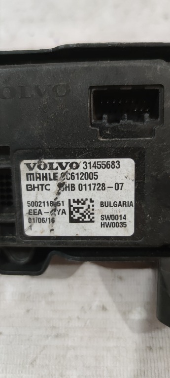 31455683 Unitate de control cu suport al ventilatorului clima Volvo xc90 ...