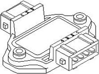 Unitate de control,sistem de aprindere AUDI A6 limuzina (4B2, C5), AUDI A6 Avant (4B5, C5) - TOPRAN 111 747