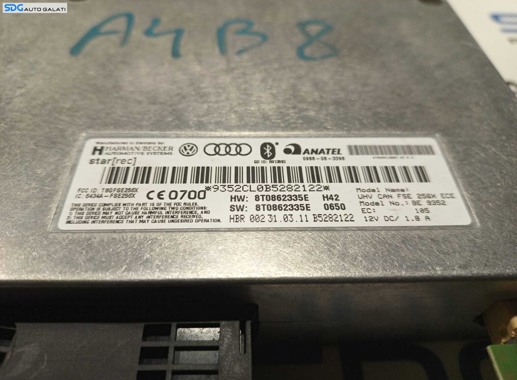 Unitate Modul Calculator Bluetooth Audi 
