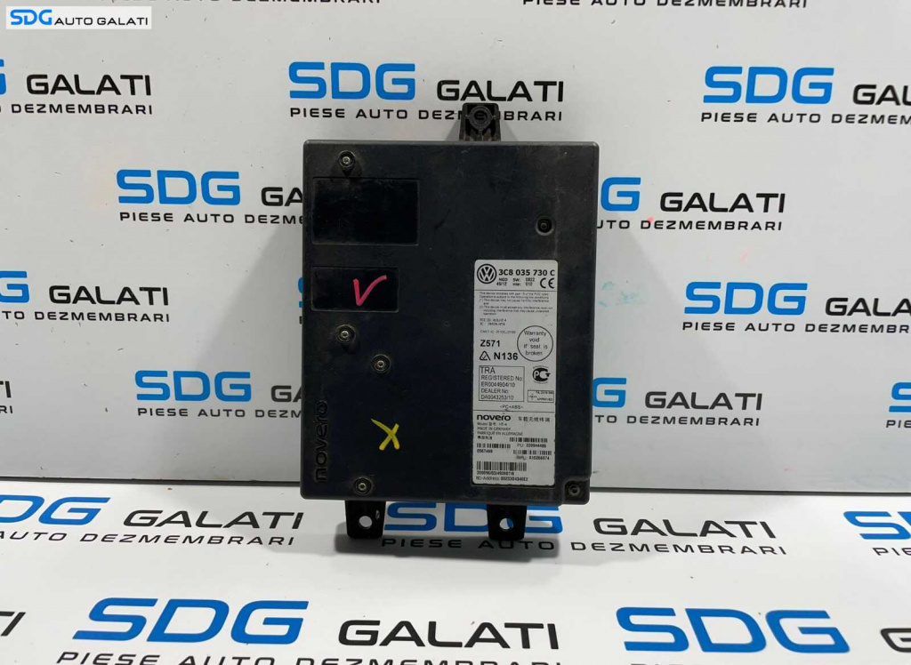 Unitate Modul Calculator Bluetooth Skoda Yeti 2010 - 2013 Cod 3C8035730C [L3738]