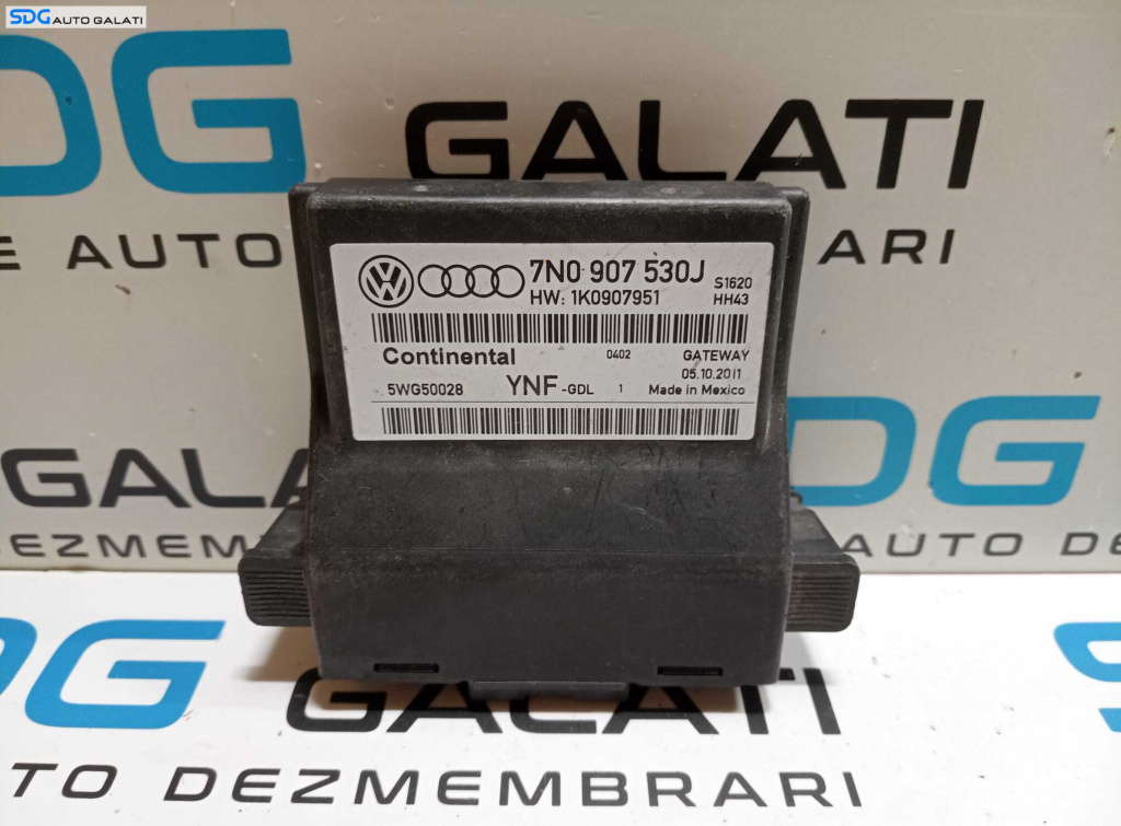 Unitate Modul Calculator CAN Gateway Seat Leon 1P 2006 - 2013 Cod 7N0907530J 1K0907951 [M7082]