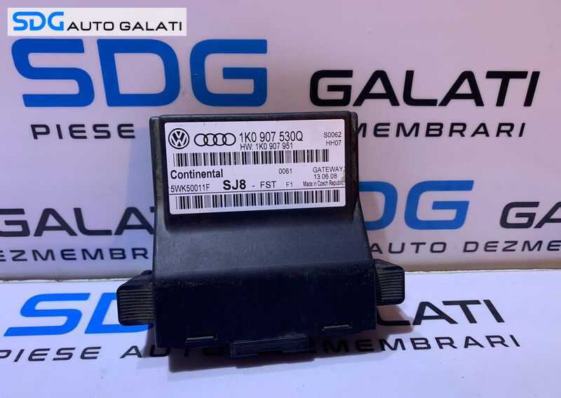 Unitate Modul Calculator CAN Gateway Skoda Octavia 2 2004 - 2008 Cod 1K0907530Q [M5183]