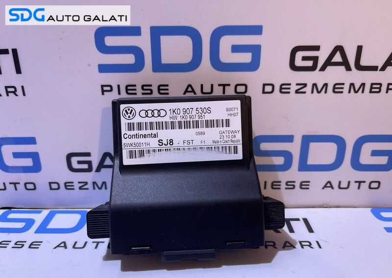 Unitate Modul Calculator CAN Gateway VW EOS 2009 - 2011 Cod 1K0907530S [L3661]