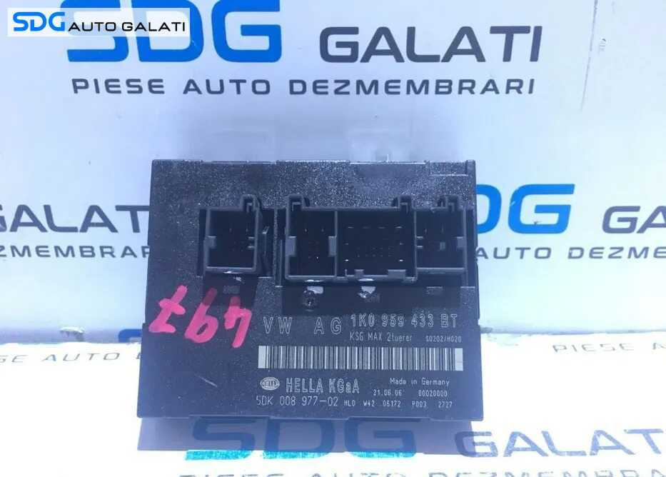 Unitate Modul Calculator Control Confort Confort Volkswagen Caddy 3 2003 - 2010 Cod 1K0959433BT 1K0 959 433 BT [L3255]