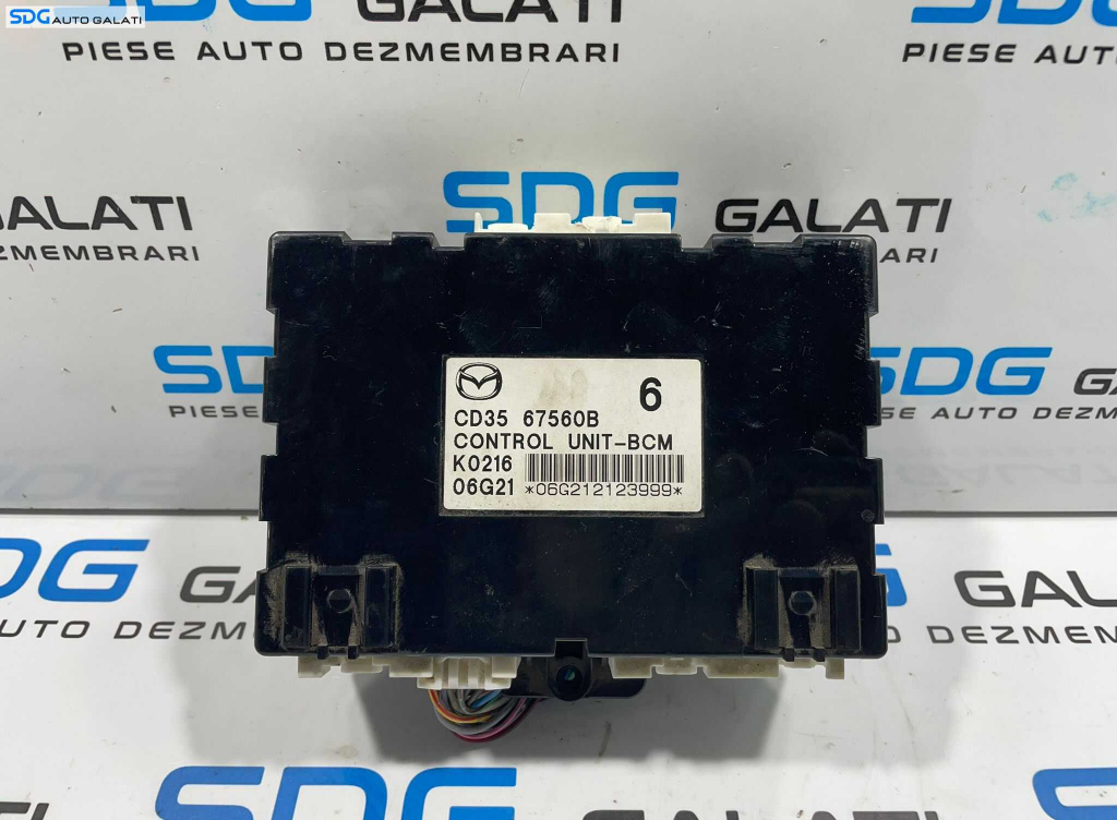 Unitate Modul Calculator Control Unit BCM Confort Mazda 5 1.8 Benzina 2005 - 2010 Cod CD35 67560B [L3859] [L3861]