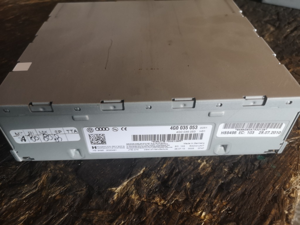 Unitate, modul radio Audi A4 B8, A5, Q5, A6 C6 C7, A7 4G0035053